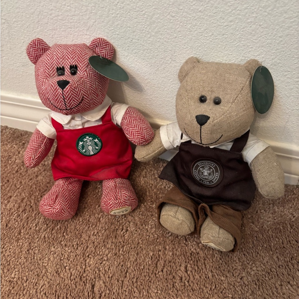 limited edition Starbucks Bearista Bears released in 2016 Brand New